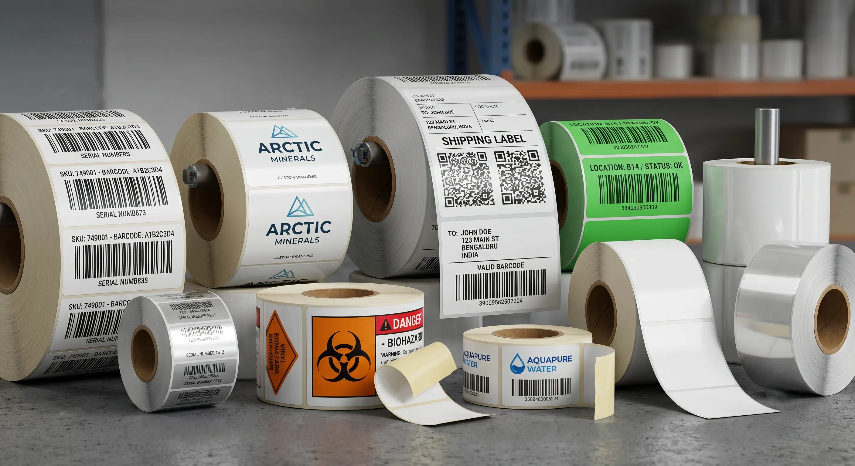 Roll Form Labels