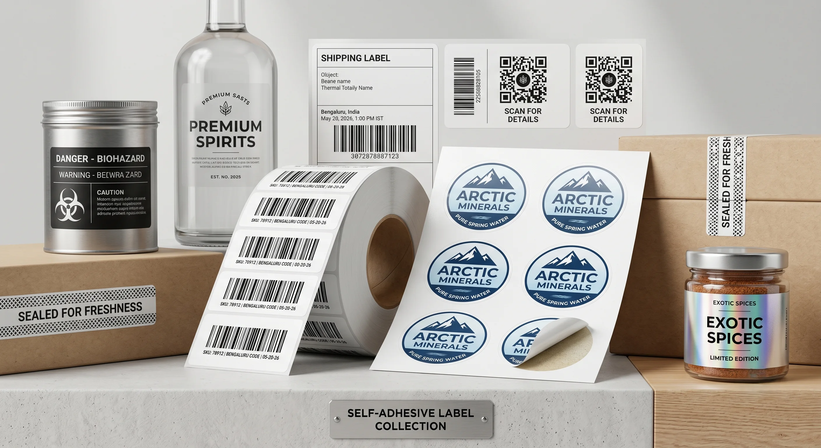 Self Adhesive Decals